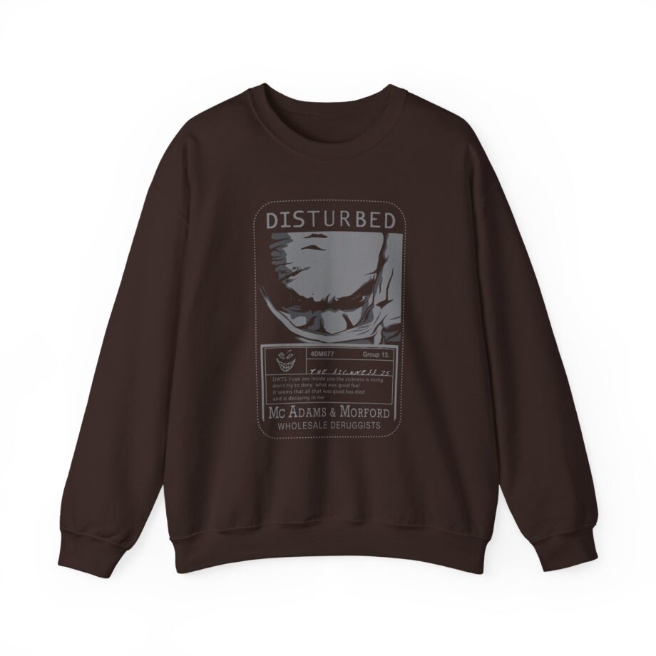 Disturbed Card Unisex Heavy Blend™ Crewneck Sweatshirt