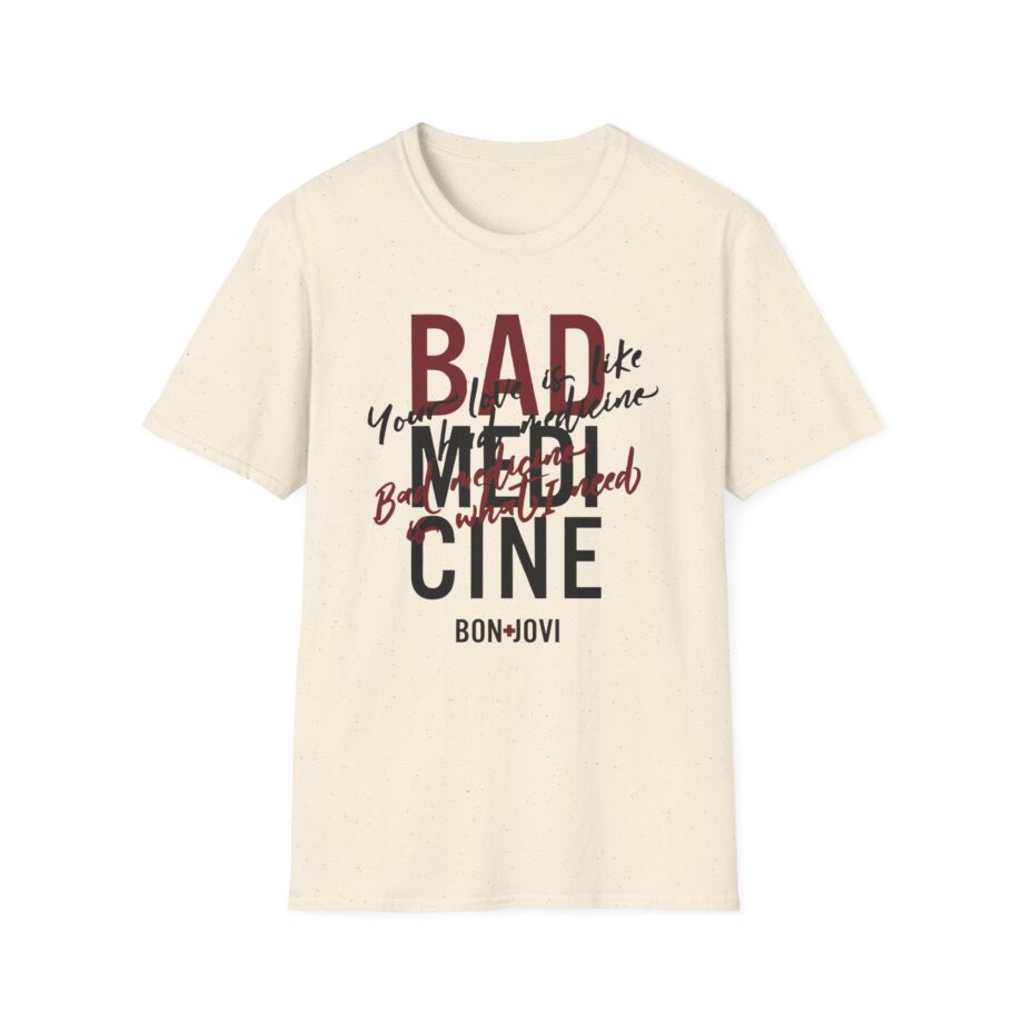 Bon Jovi Bad Medicine Unisex Softstyle T-Shirt
