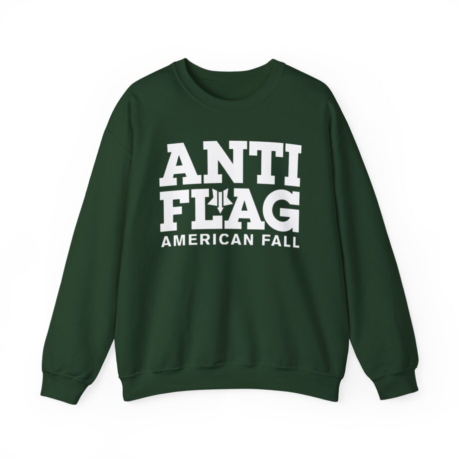 Anti Flag American Fall Unisex Heavy Blend™ Crewneck Sweatshirt