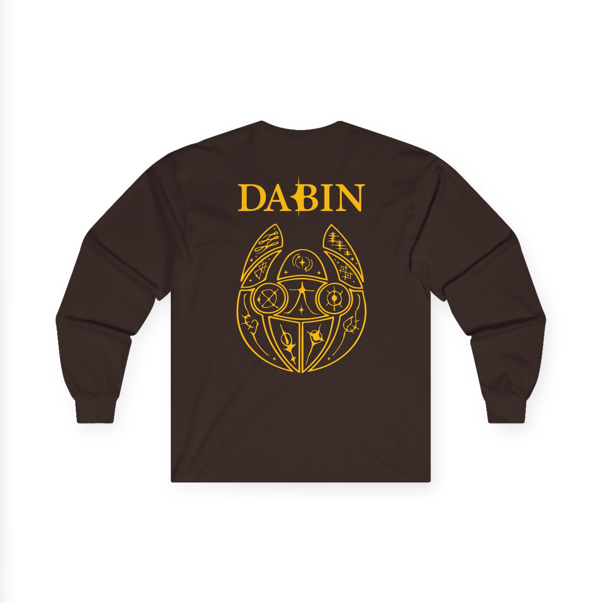 Dabin Between Broken Glyph Mask  Unisex Ultra Cotton Long Sleeve Tee
