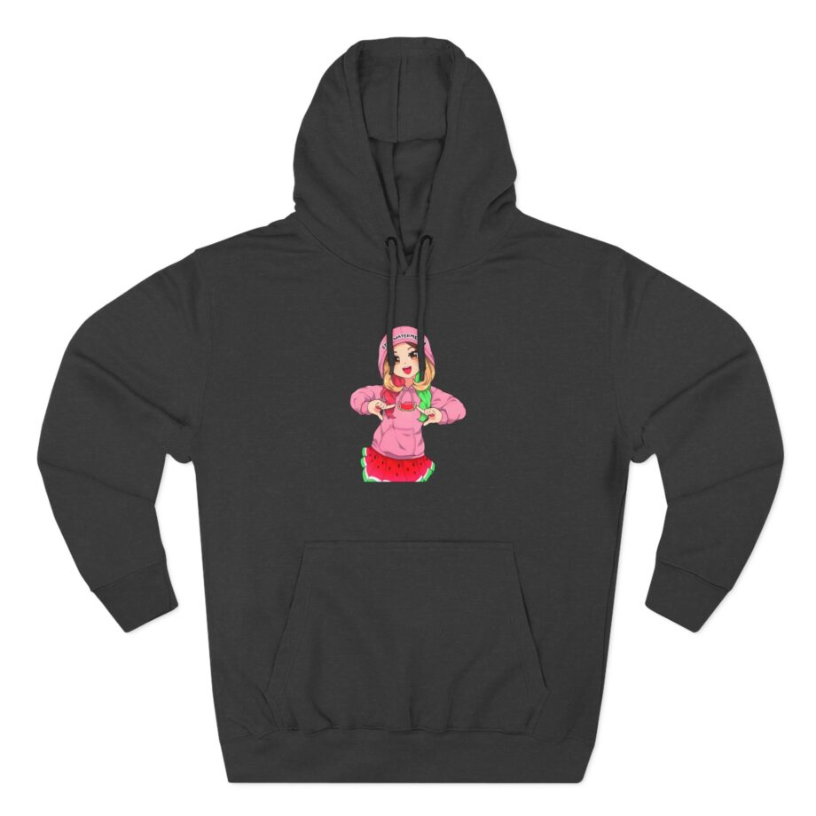 Ibella Three-Panel Fleece Hoodie