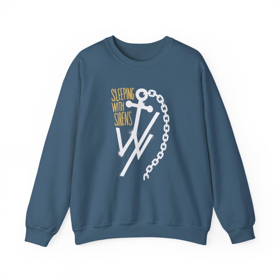 Sleeping With Sirens Anchor Chain Unisex Heavy Blend™ Crewneck Sweatshirt