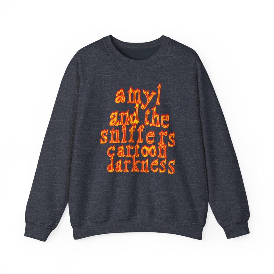 Amyl and the Sniffers Cartoon Darkness Unisex Heavy Blend™ Crewneck Sweatshirt