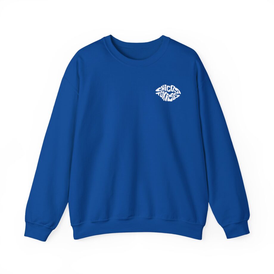 Chicos Toxicos Tóxicas Cum First Unisex Heavy Blend™ Crewneck Sweatshirt