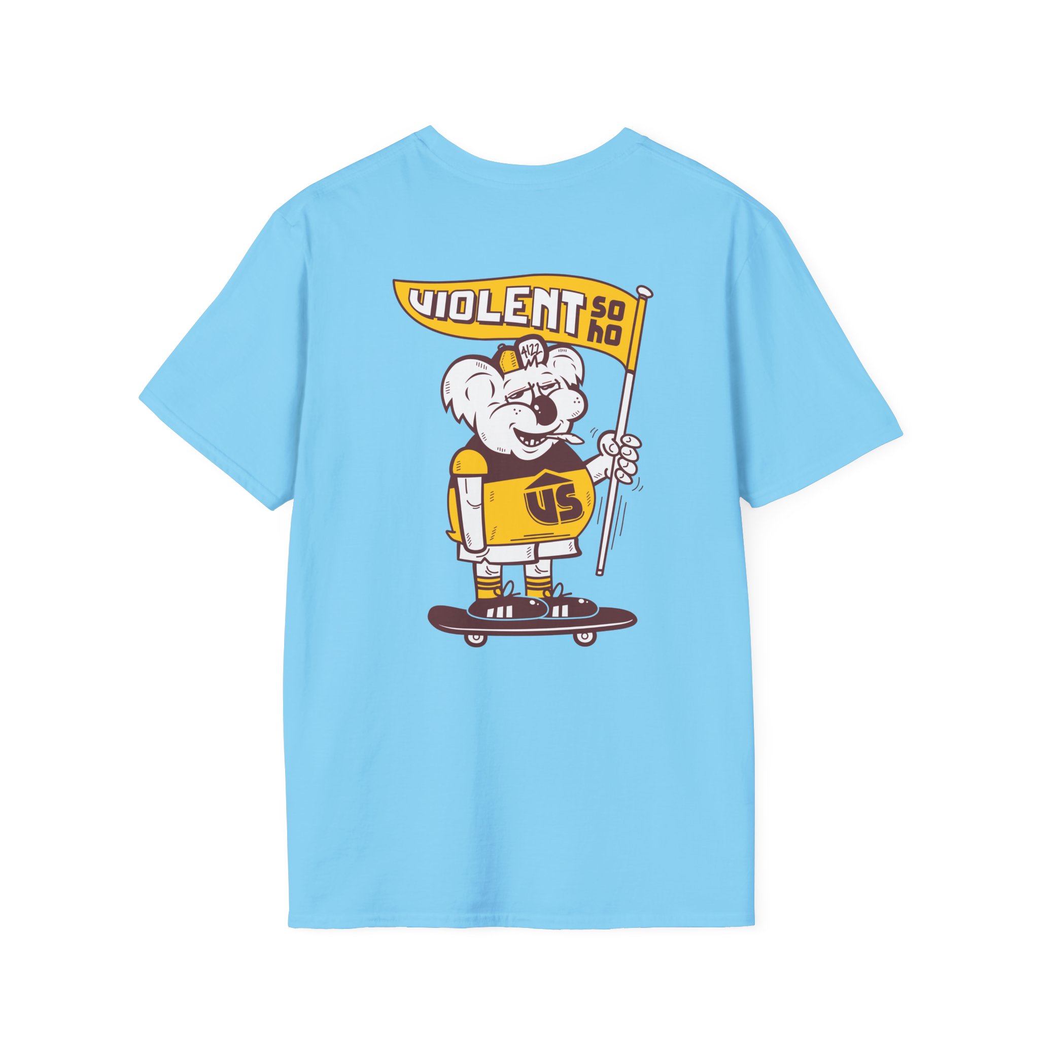 Violent Soho Brisbane Bears Unisex Softstyle T-Shirt