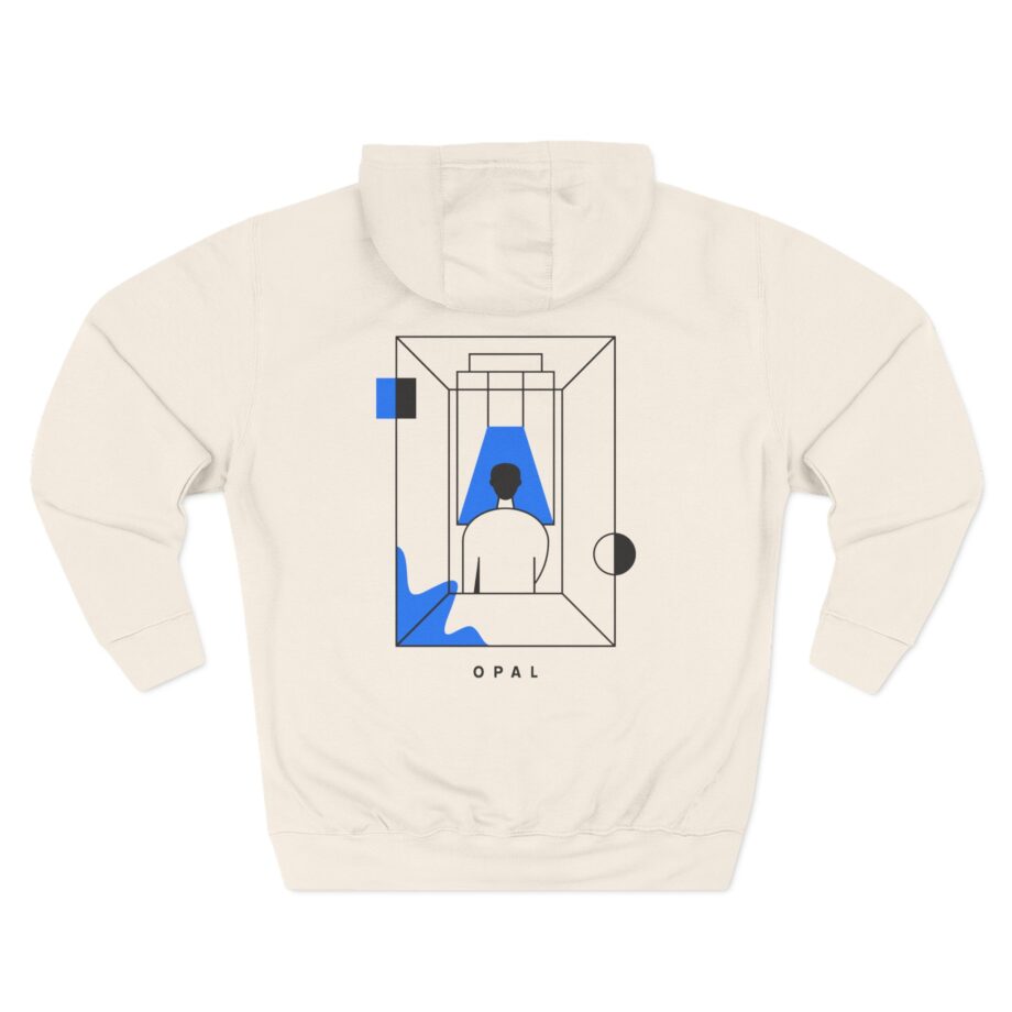 Bicep OPAL Three-Panel Fleece Hoodie
