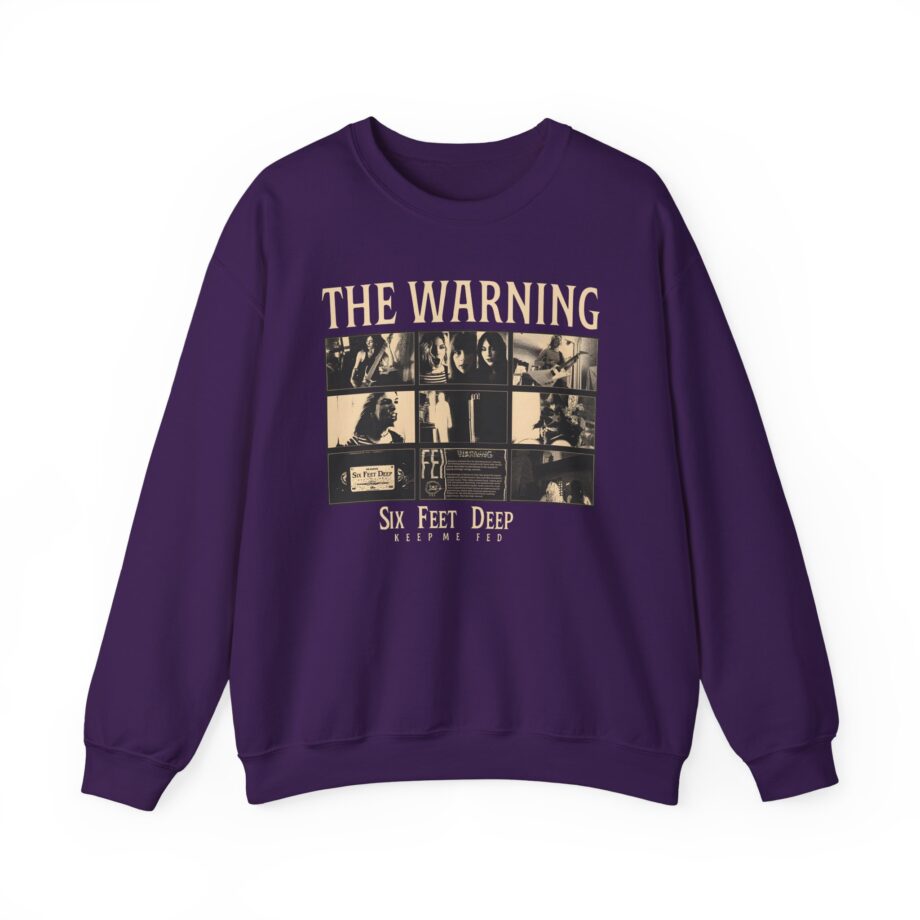 The Warning Six Feet Deep Unisex Heavy Blend™ Crewneck Sweatshirt