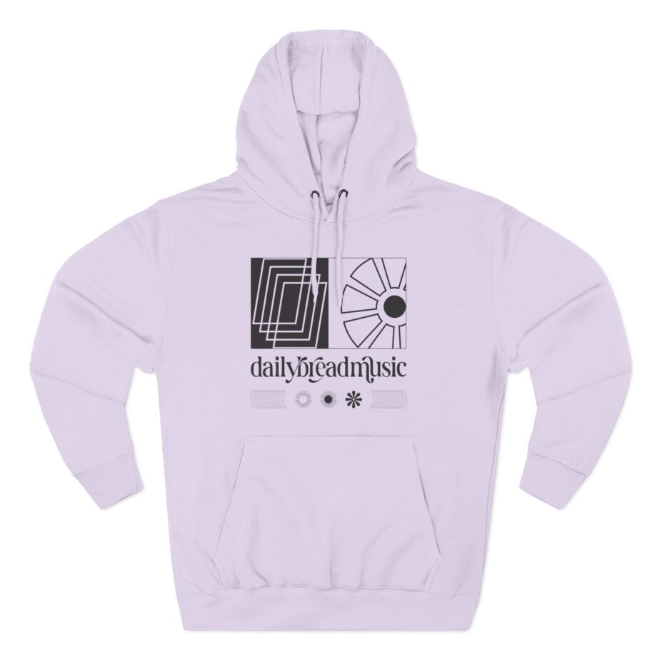 Daily Bread Tri Flower Three-Panel Fleece Hoodie