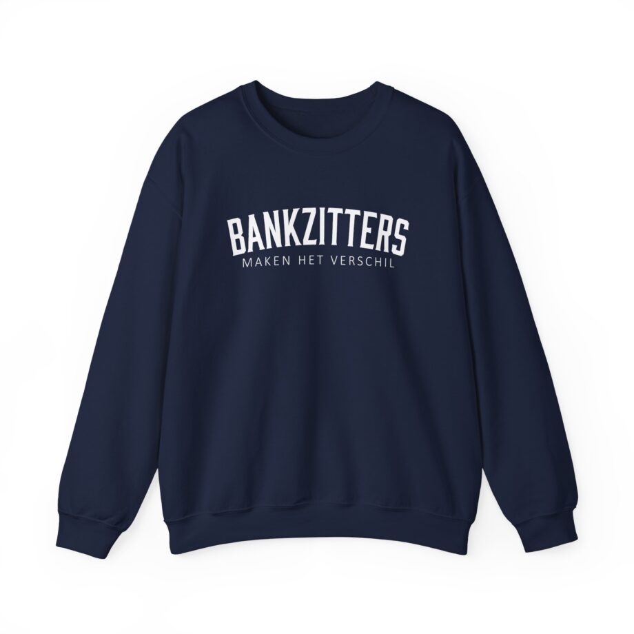 Bankzitters Maken Het Verschil Unisex Heavy Blend™ Crewneck Sweatshirt