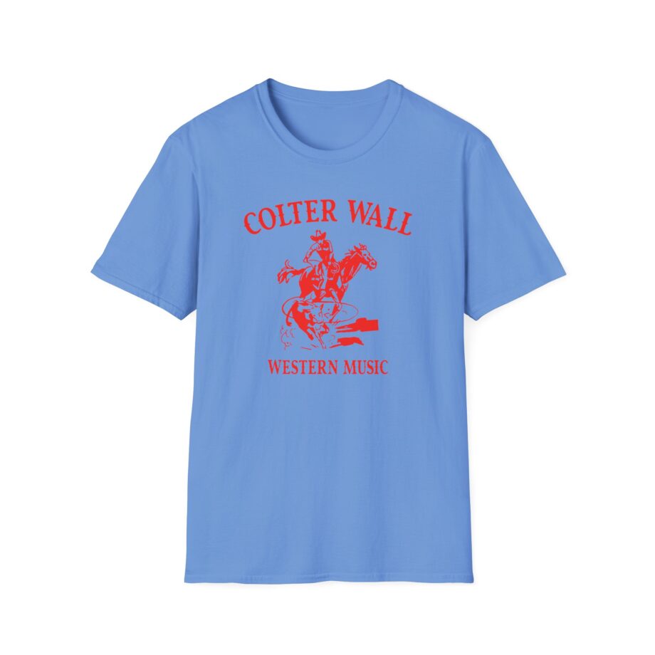 Colter Wall Western Music Youth Unisex Softstyle T-Shirt