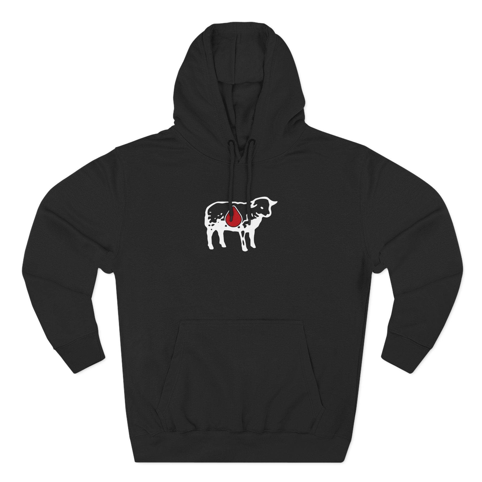 Counterparts Three-Panel Fleece Hoodie