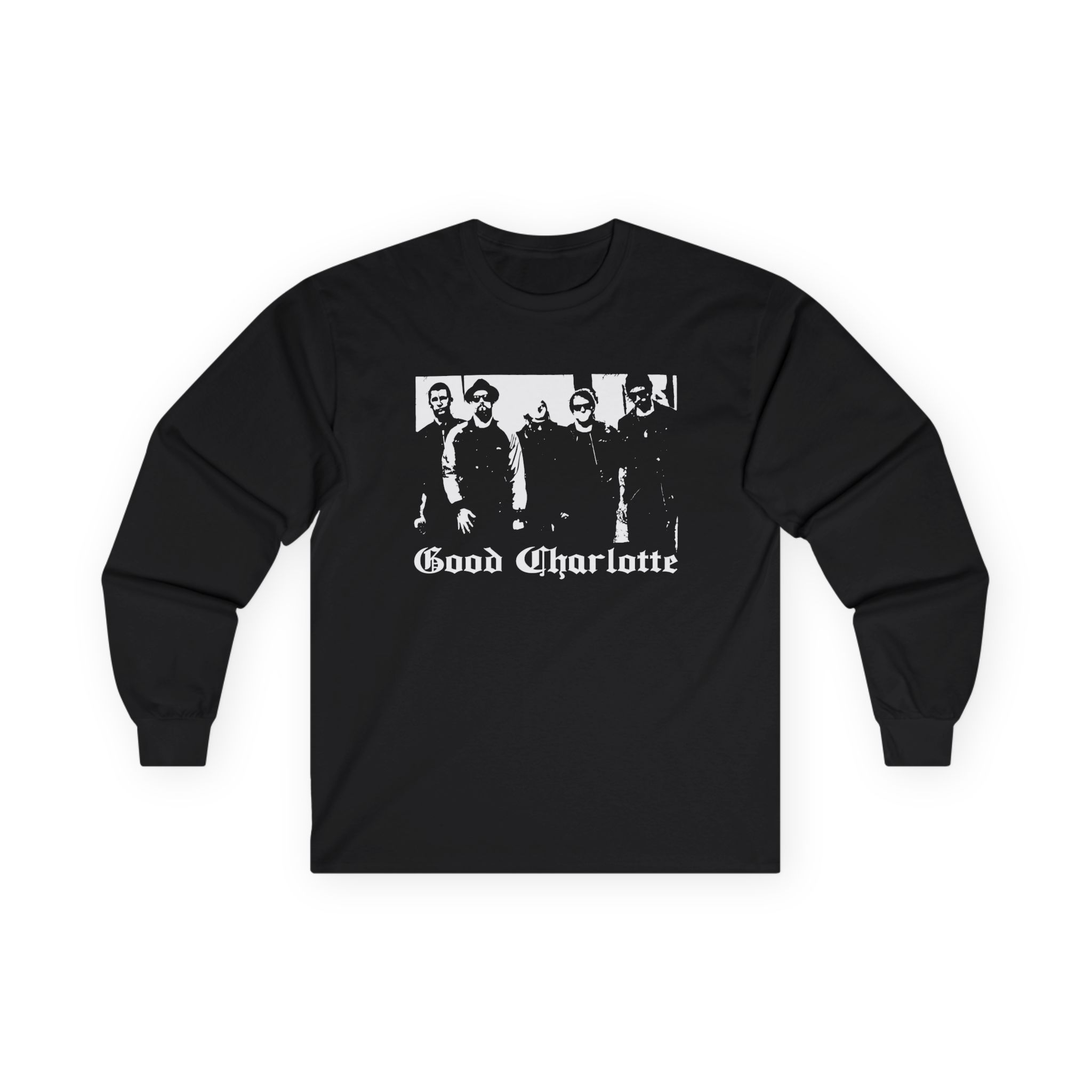 Good Charlotte Band Photo Unisex Ultra Cotton Long Sleeve Tee