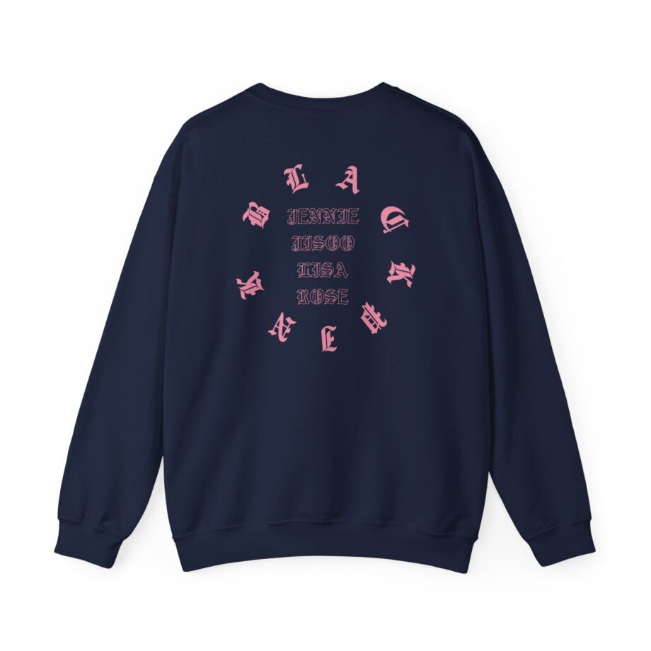 B Gothic Names Circle Unisex Heavy Blend™ Crewneck Sweatshirt