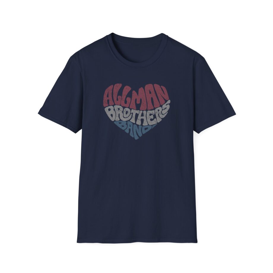The Allman Brothers Heart Unisex Softstyle T-Shirt