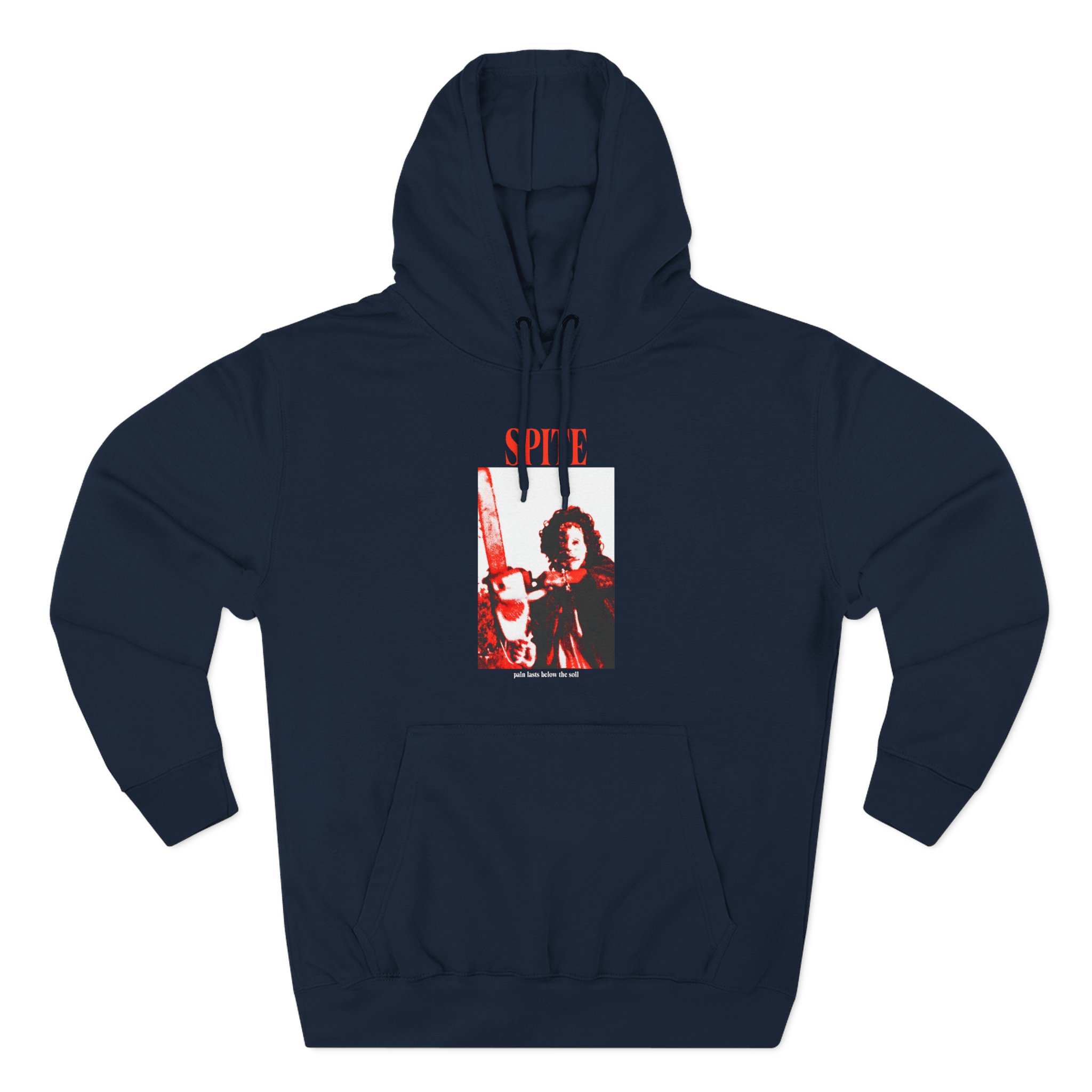 Spite Pain Lasts Three-Panel Fleece Hoodie