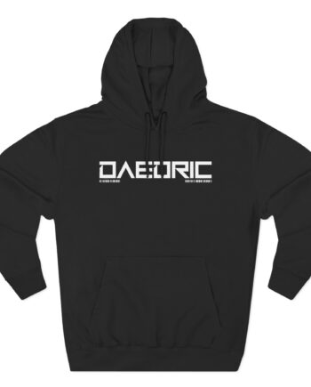 Daedric Logo Three-Panel Fleece Hoodie