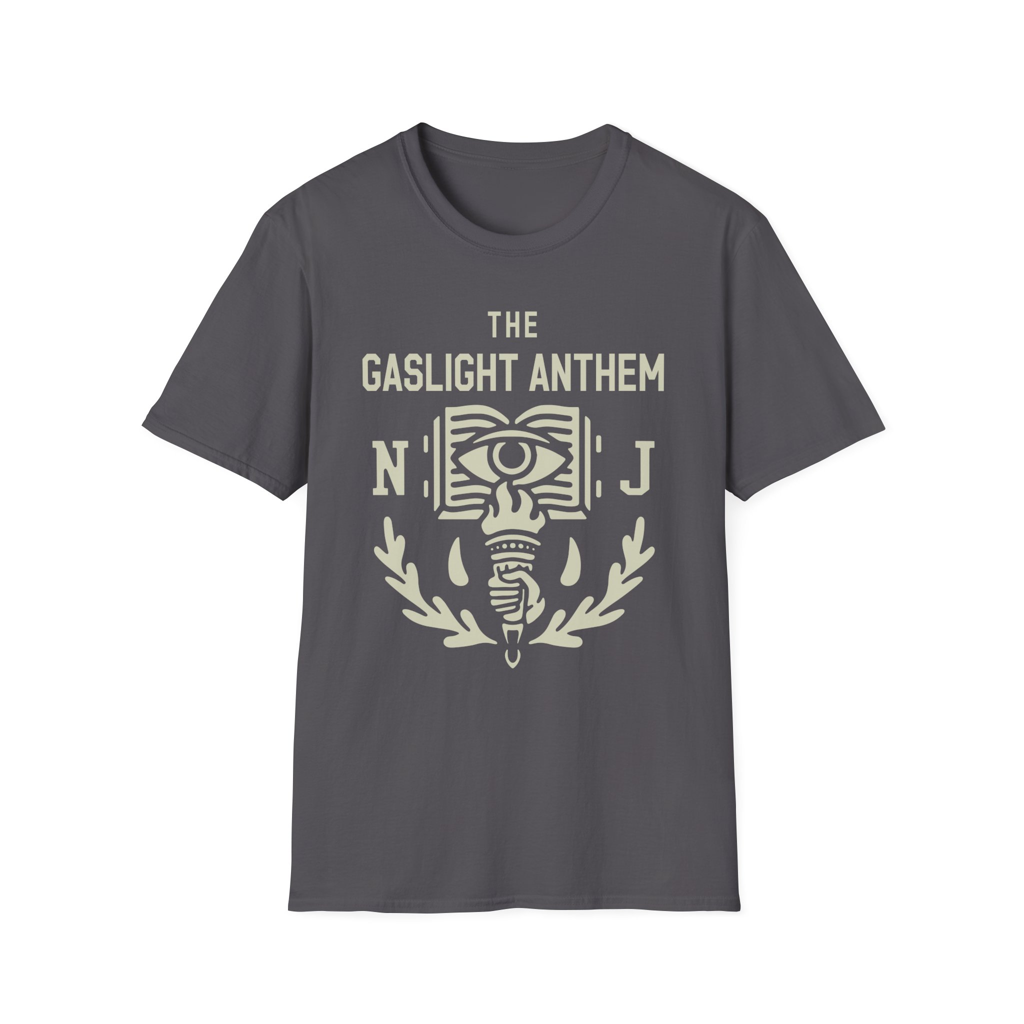 Gaslight Anthem NJ Eye Banner Unisex Softstyle T-Shirt