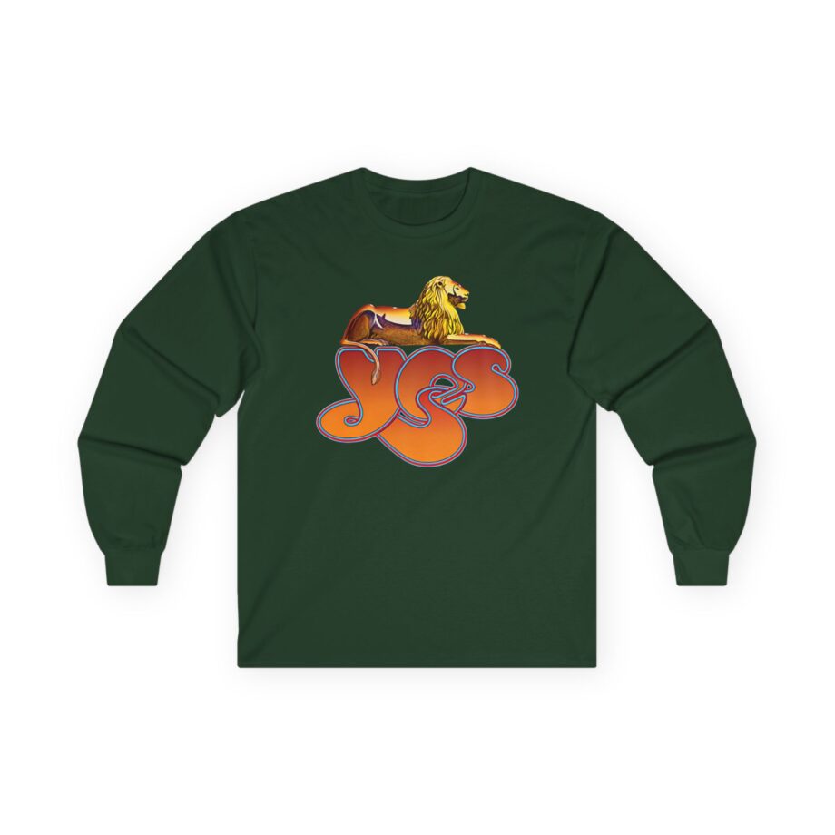 Yes Lion Logo Unisex Ultra Cotton Long Sleeve Tee