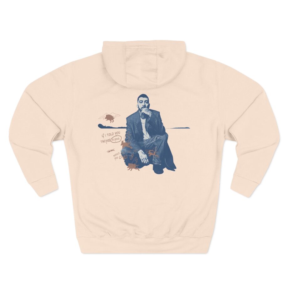 Zayn Malik Look Up Three-Panel Fleece Hoodie