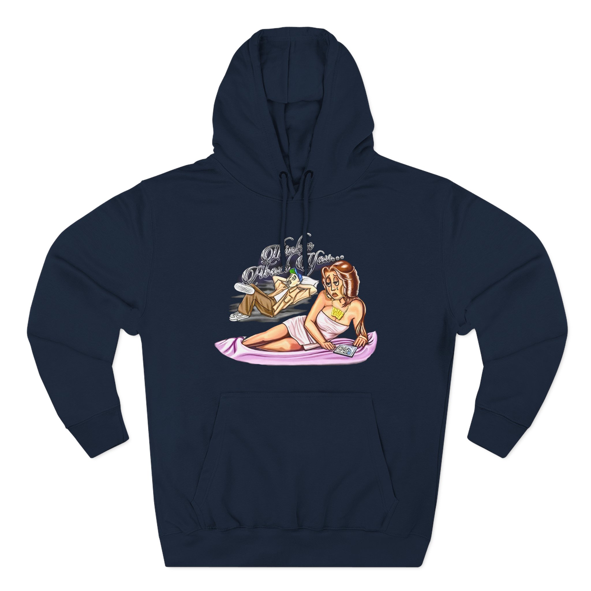 These Foos Three-Panel Fleece Hoodie