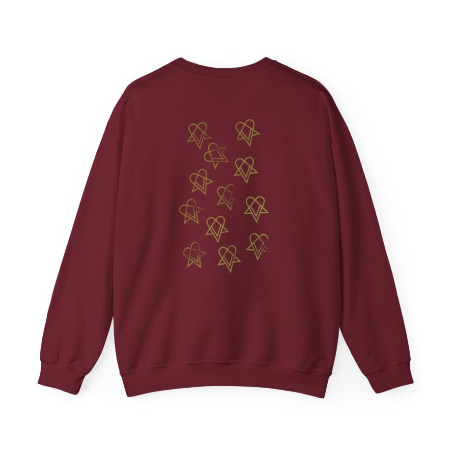 Him in Trenodia Unisex Heavy Blend™ Crewneck Sweatshirt