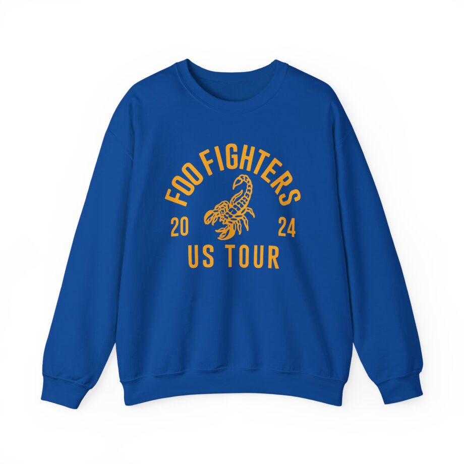 Foo Fighters 2024 Us Tour Unisex Heavy Blend™ Crewneck Sweatshirt