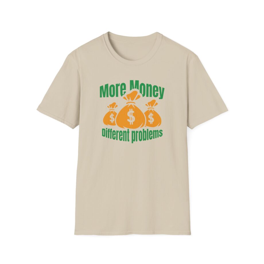 Aba and Preach More Money Different Problems Unisex Softstyle T-Shirt