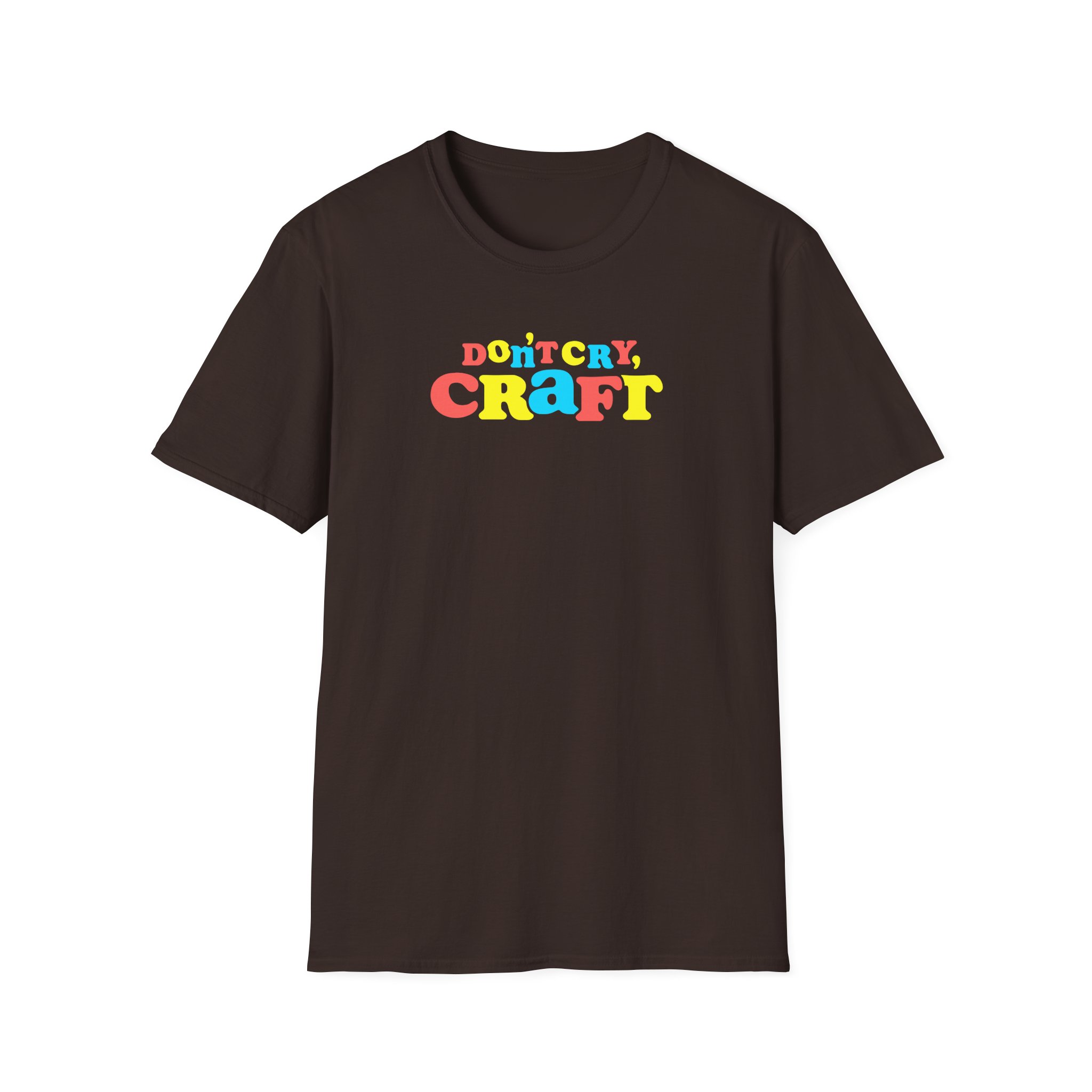 Dan and Phil Don't Cry Craft Unisex Softstyle T-Shirt