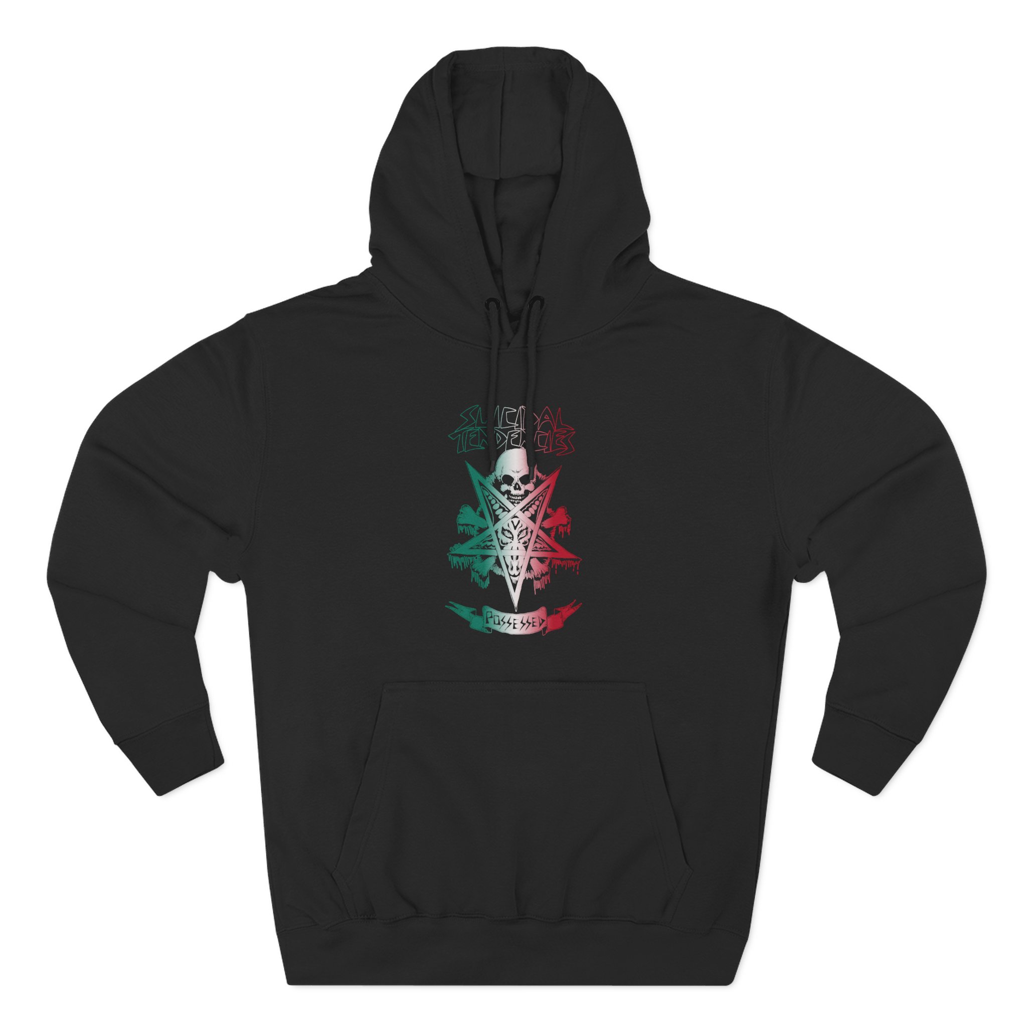 Demondice Three-Panel Fleece Hoodie