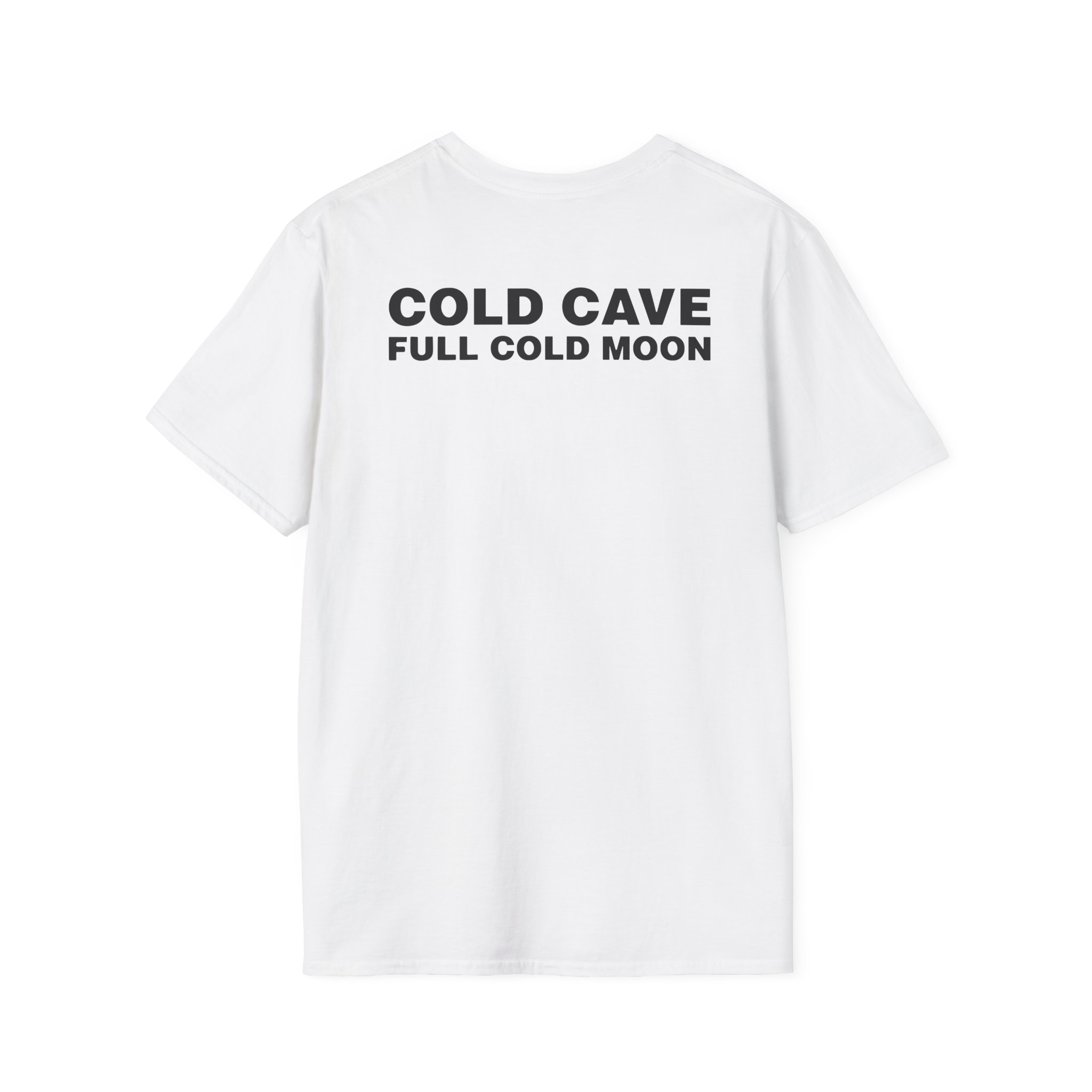 Cold Cave Full Cold Moon Unisex Softstyle T-Shirt