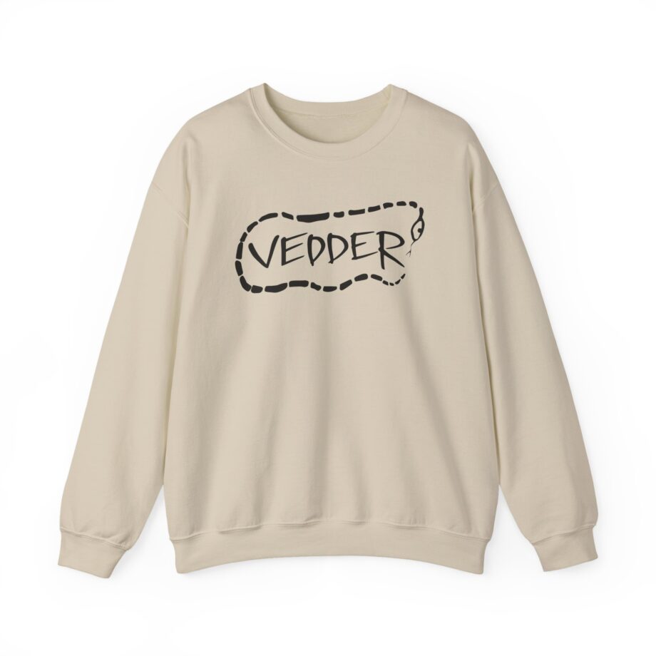 Eddie Vedder Stencil Snake Unisex Heavy Blend™ Crewneck Sweatshirt