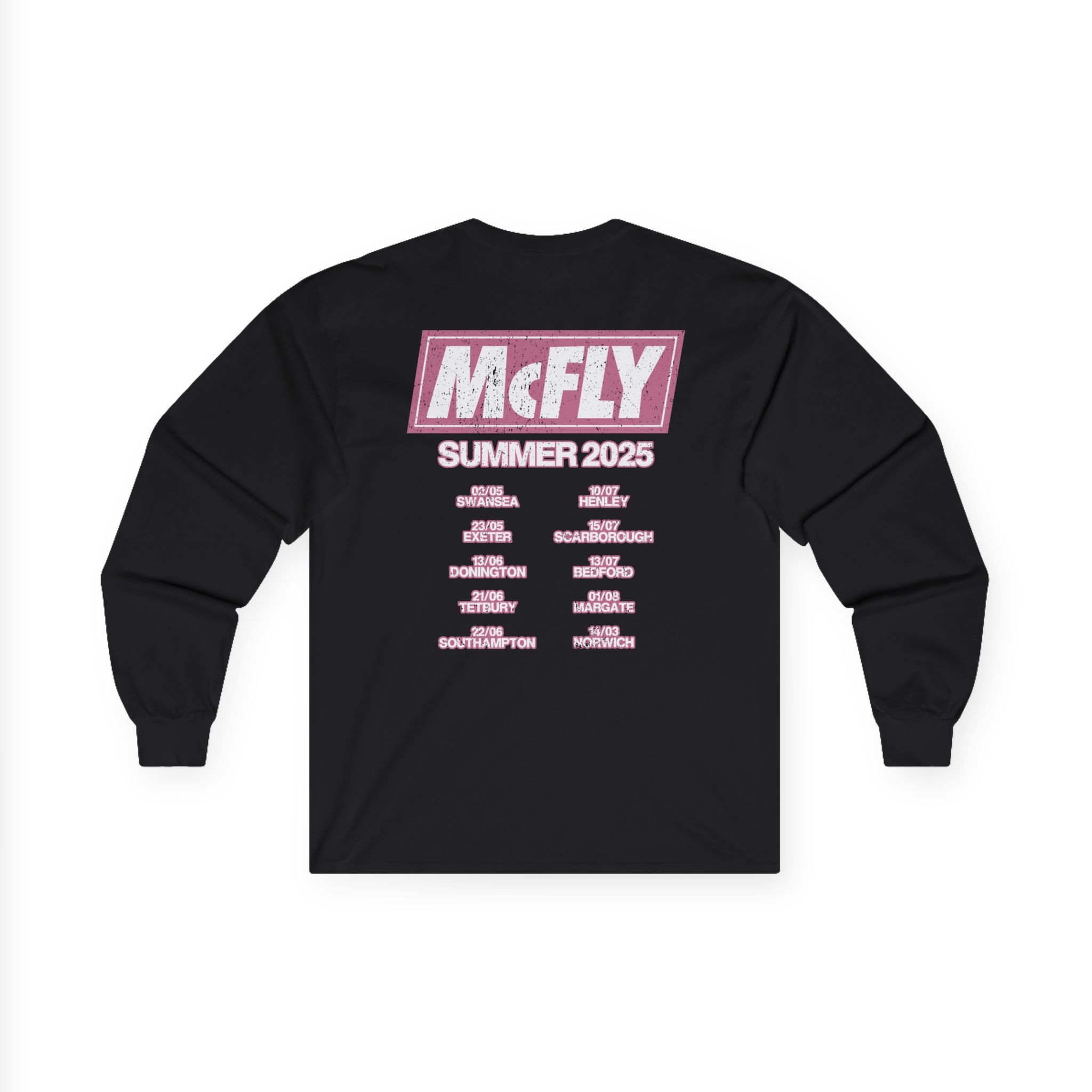 Mcfly Summer 2025 Tour Unisex Ultra Cotton Long Sleeve Tee