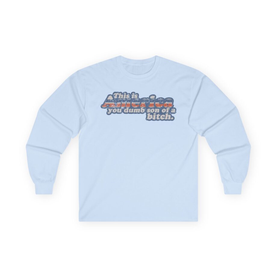 Ymh This Is America Unisex Ultra Cotton Long Sleeve Tee
