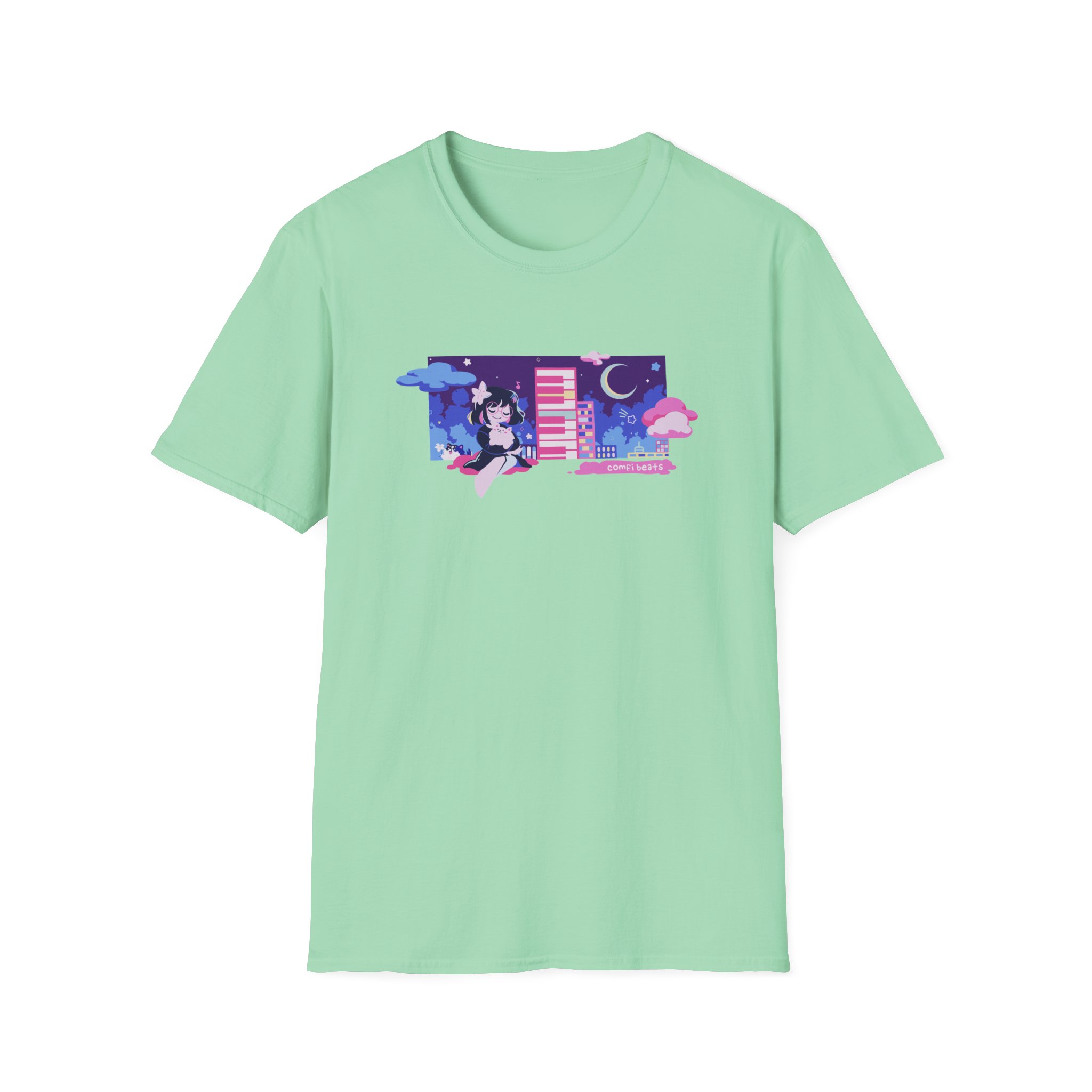 Lilypichu Comfi Beats Unisex Softstyle T-Shirt