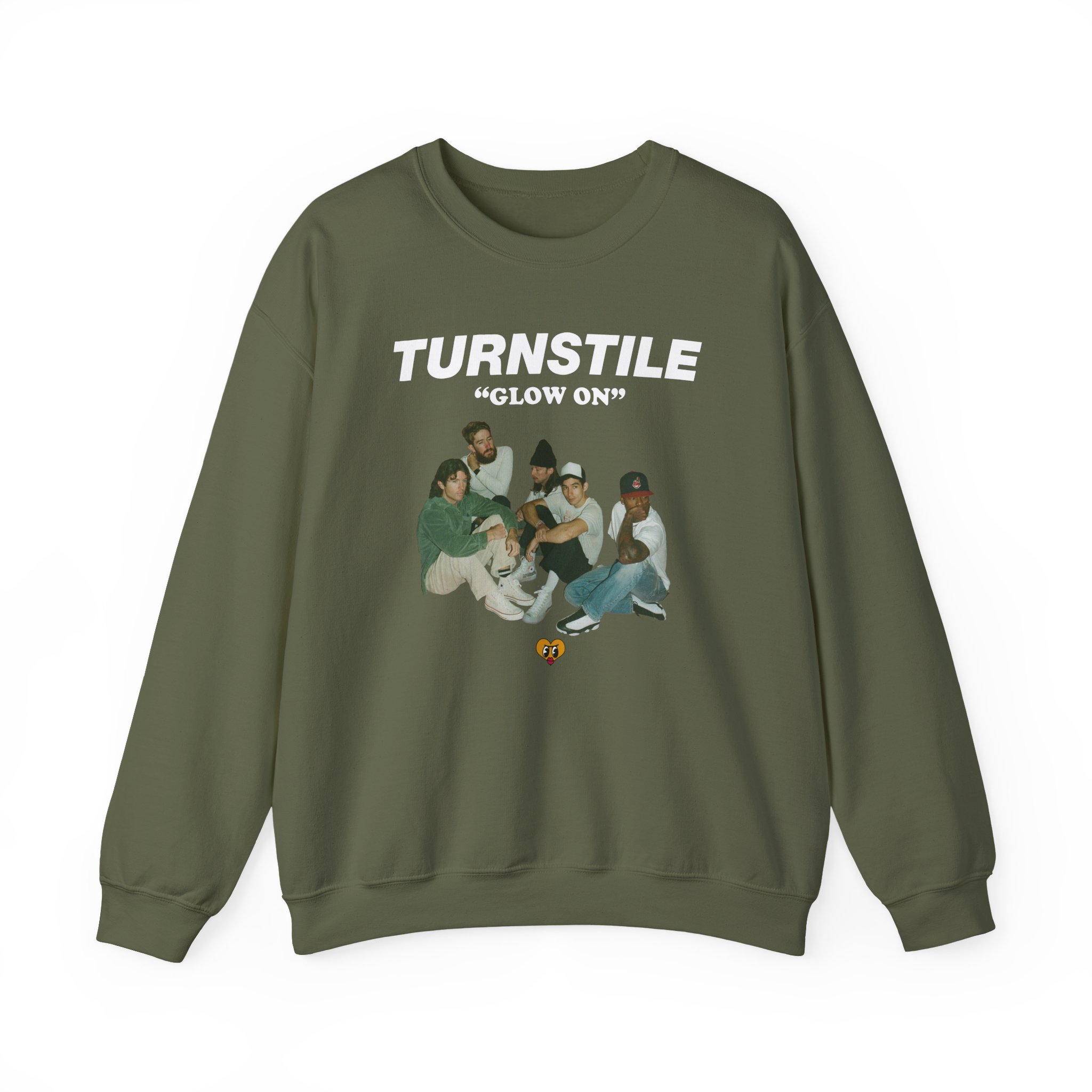 Turnstile Unisex Heavy Blendâ„¢ Crewneck Sweatshirt