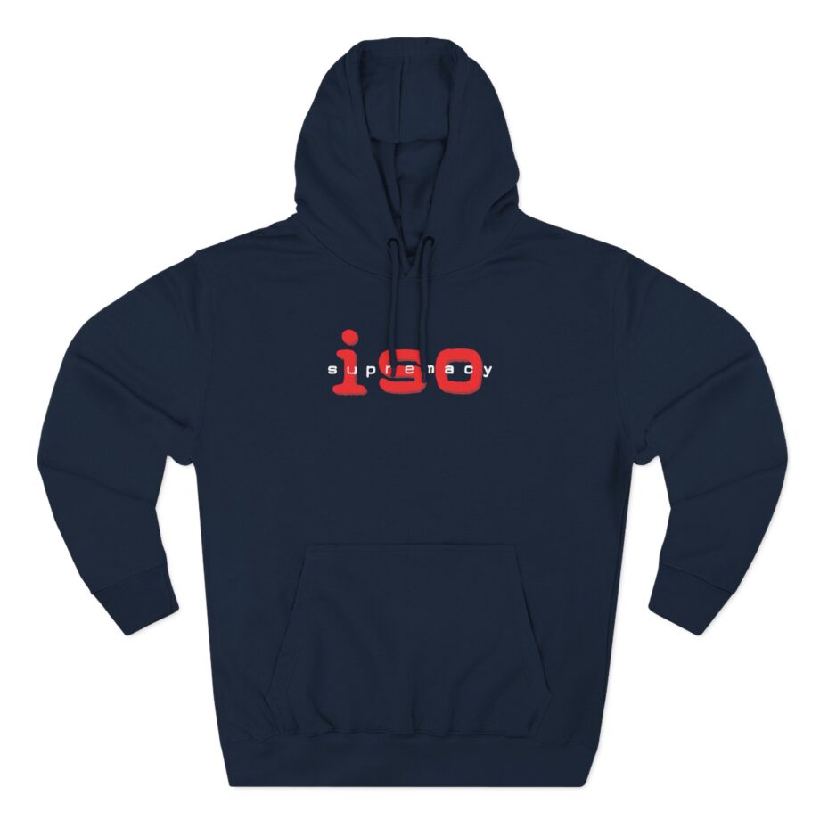 Faiyaz 2 Tone Logo Three-Panel Fleece Hoodie