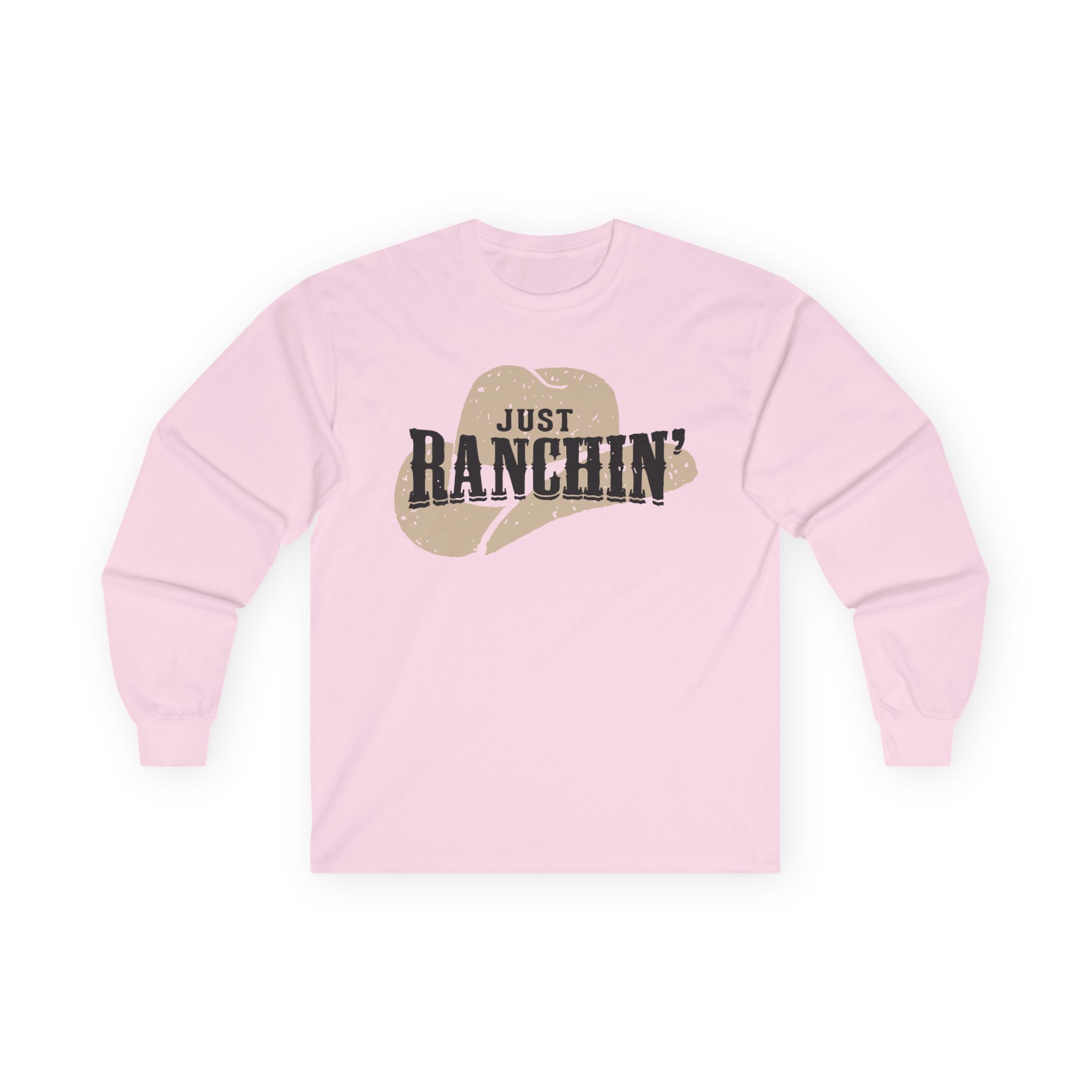 Dale Brisby Just Ranchin Clay Unisex Ultra Cotton Long Sleeve Tee