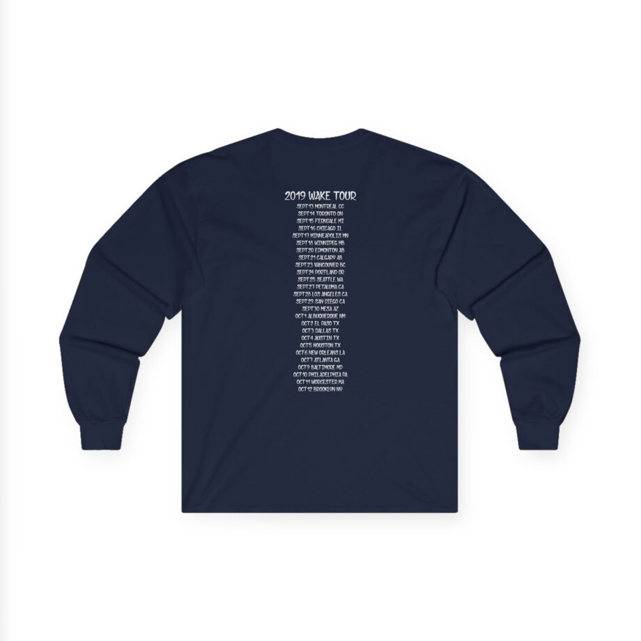 Voivod the Wake Tour Usa Can V2 Unisex Ultra Cotton Long Sleeve Tee