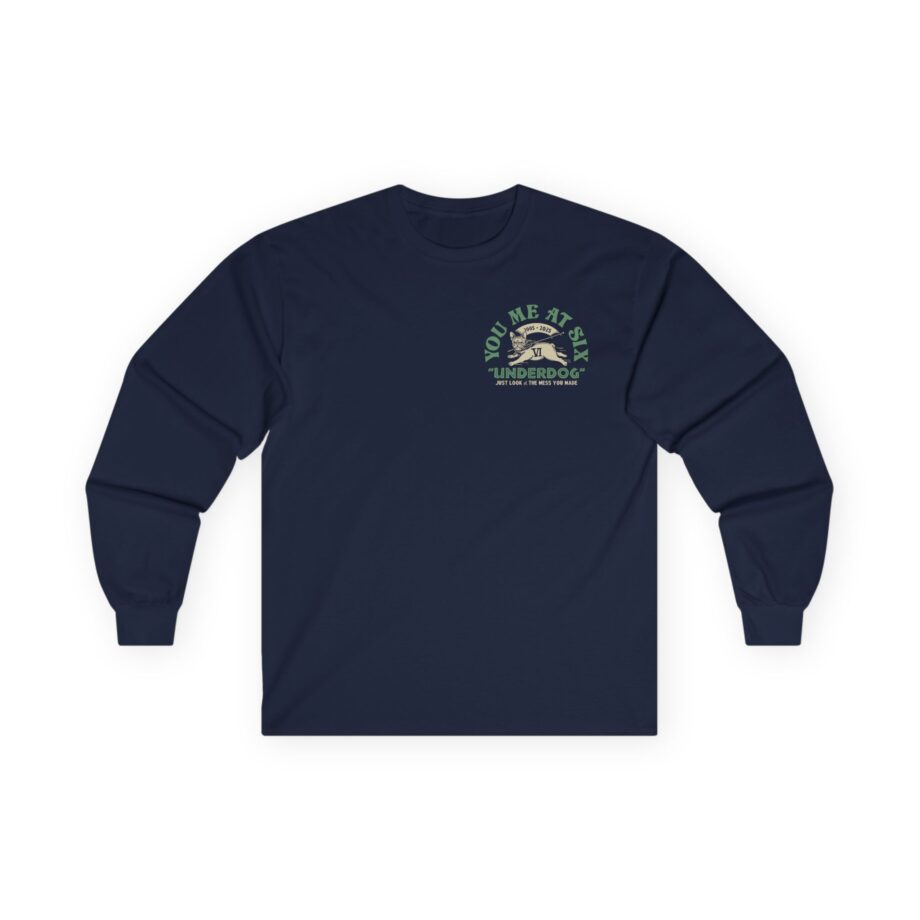 You Me at Six Underdog Unisex Ultra Cotton Long Sleeve Tee