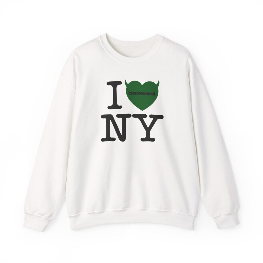 Chromakopia I Love NY Unisex Heavy Blend™ Crewneck Sweatshirt