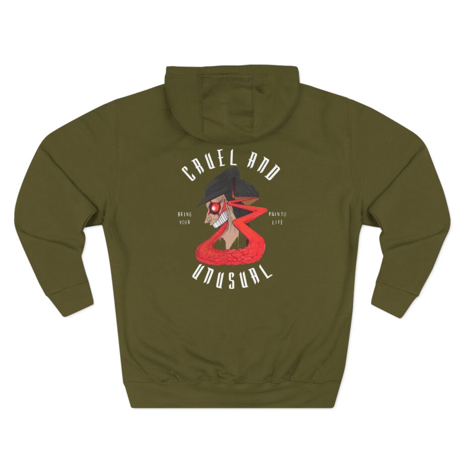 Avatar Band Cruel and Unusual Left Chest Three-Panel Fleece Hoodie