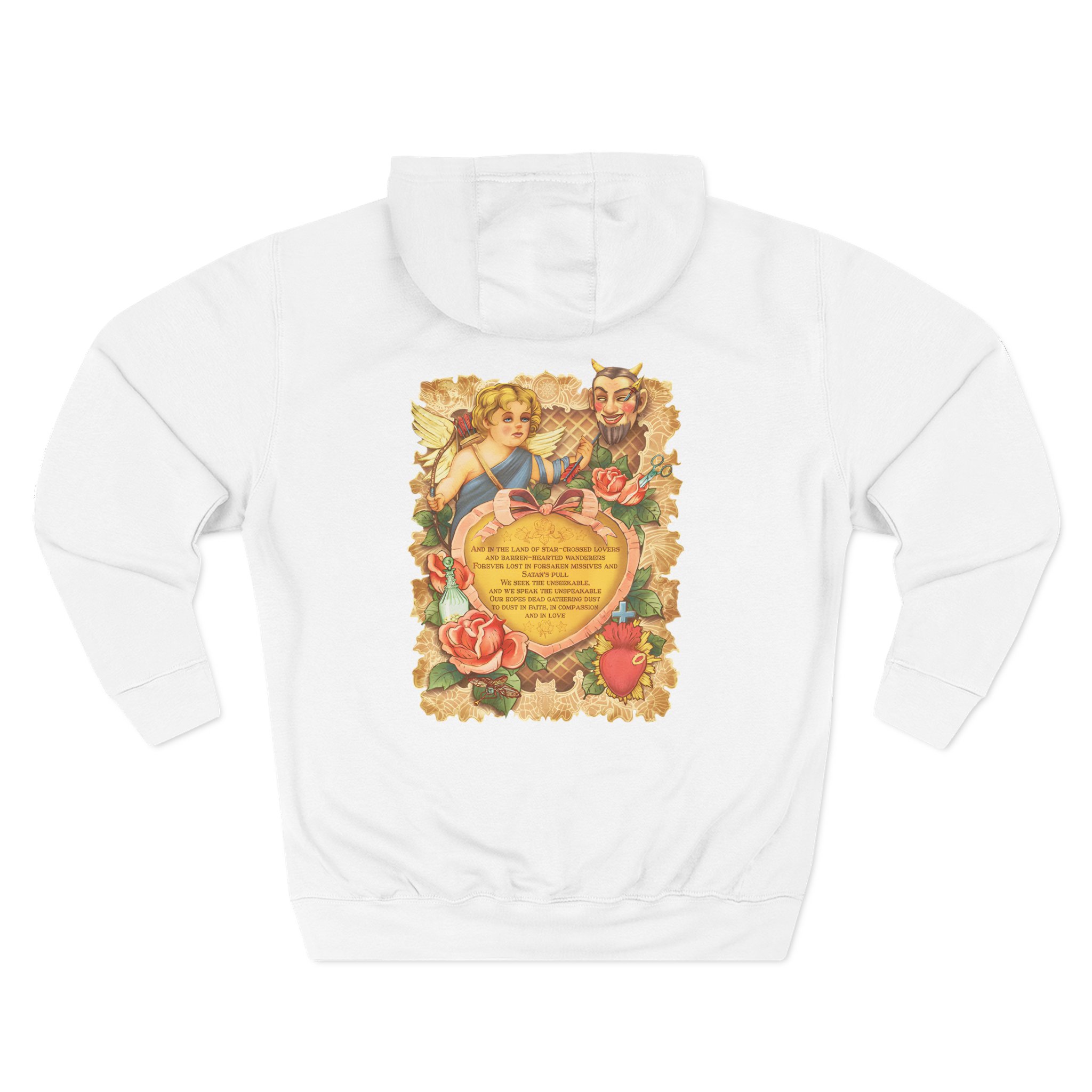 The Smashing Pumpkins Cupid De Locke Three-Panel Fleece Hoodie