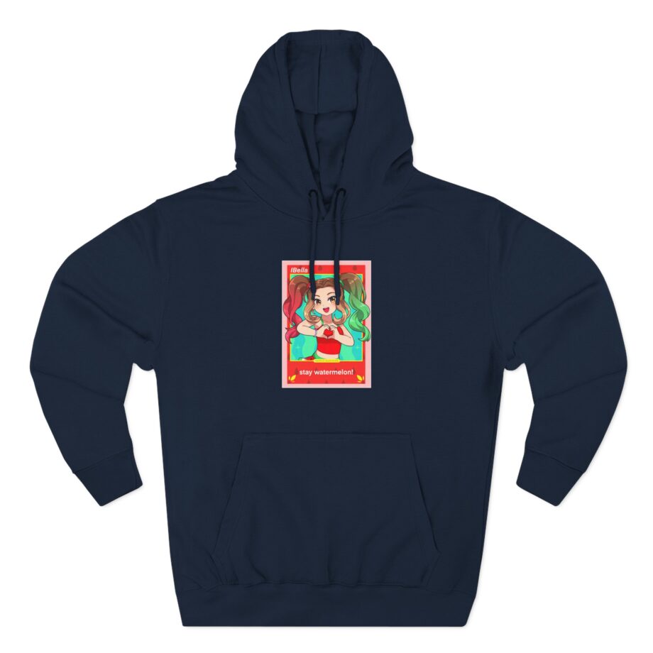 Ibella Three-Panel Fleece Hoodie
