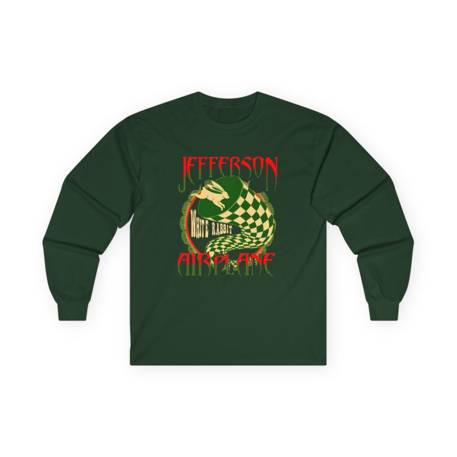 Jefferson Airplane Rabbit Unisex Ultra Cotton Long Sleeve Tee