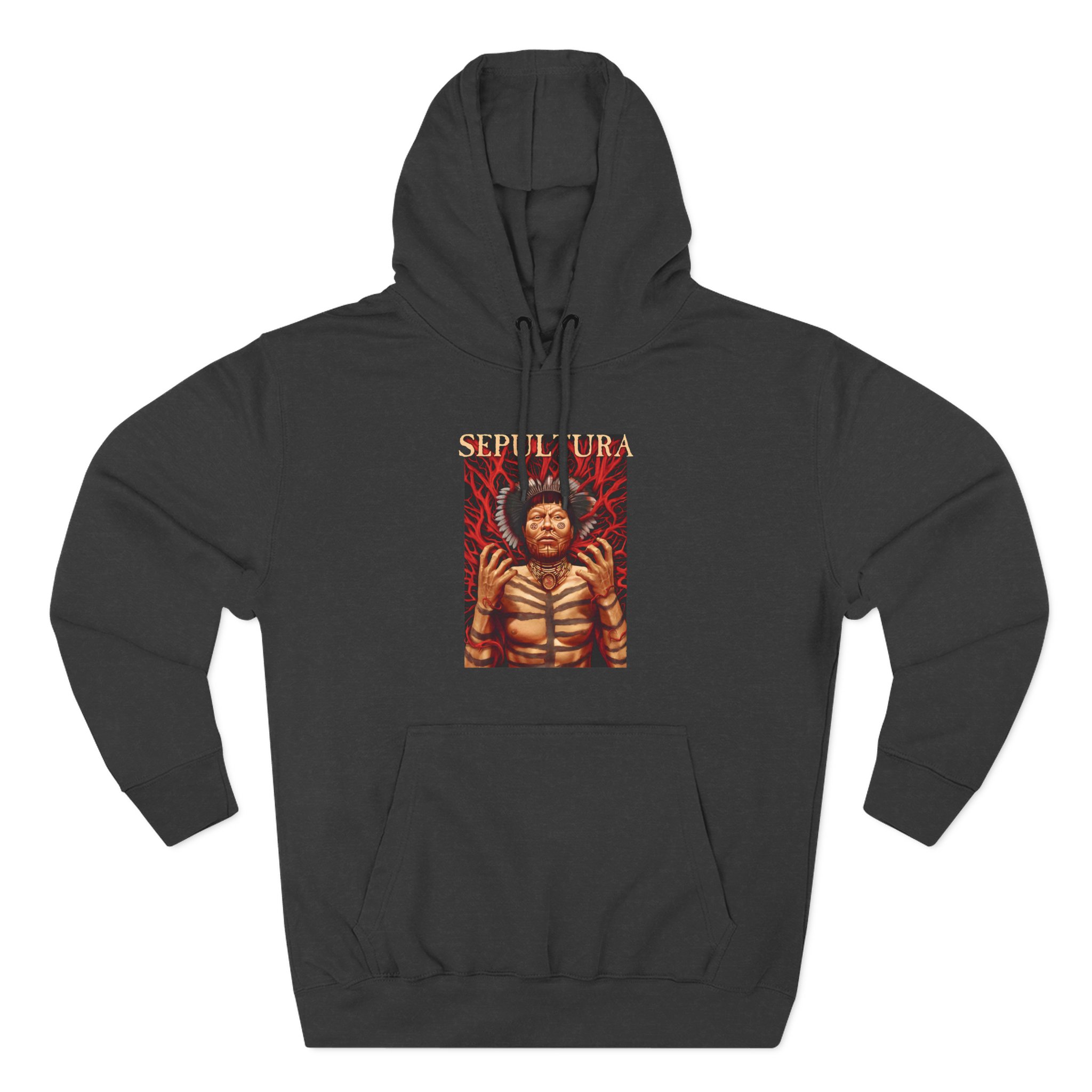 Sepultura Roots Three-Panel Fleece Hoodie