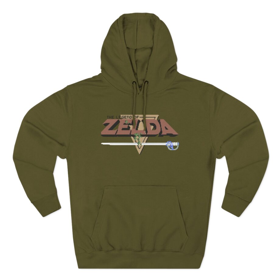 TL Three-Panel Fleece Hoodie