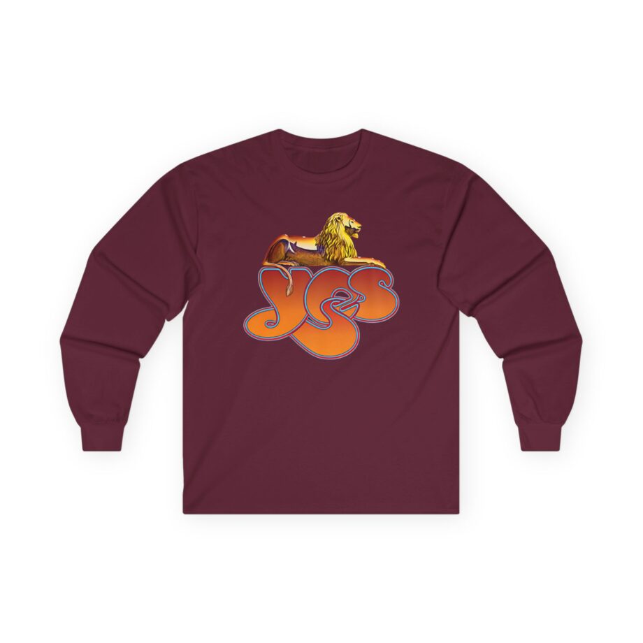 Yes Lion Logo Unisex Ultra Cotton Long Sleeve Tee