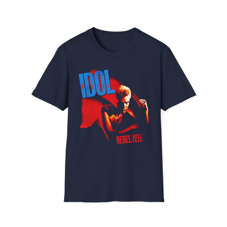 Billy Idol Rebel Yell 40th Anniversary Unisex Softstyle T-Shirt