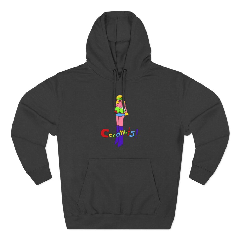 Kim Petras Coconuts Three-Panel Fleece Hoodie