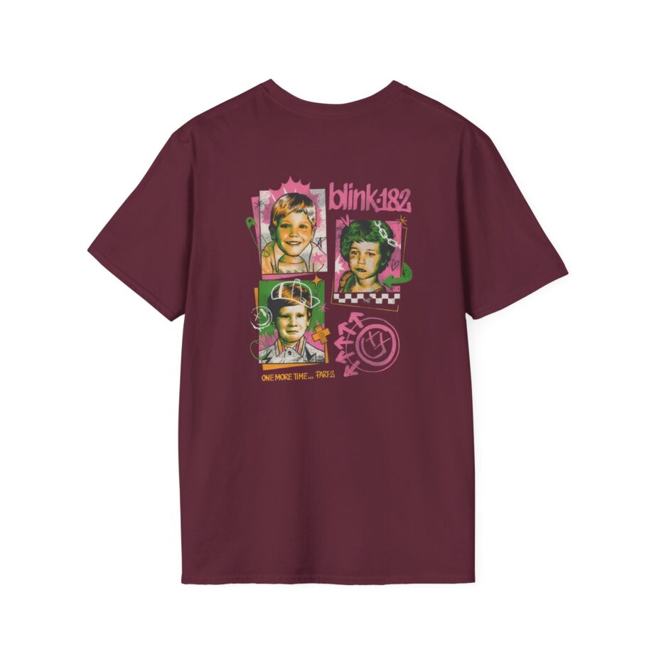 Blink 182 One More Time...part 2 Unisex Softstyle T-Shirt